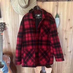 Mens’ Roots Buffalo Check plaid jacket